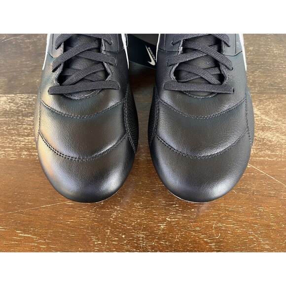 Nike Premier III FG Black Leather Soccer Cleats Men's Size 7.5 (9W) AT5889-010 - Picture 7 of 12